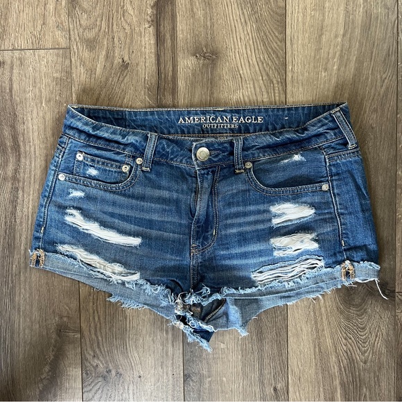 American Eagle Outfitters Pants - American Eagle Jean Shorts Tomgirl Shortie Denim Size 6
